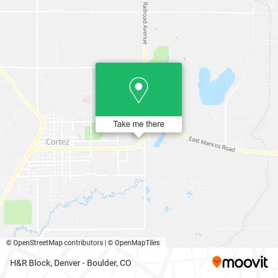 H&R Block map