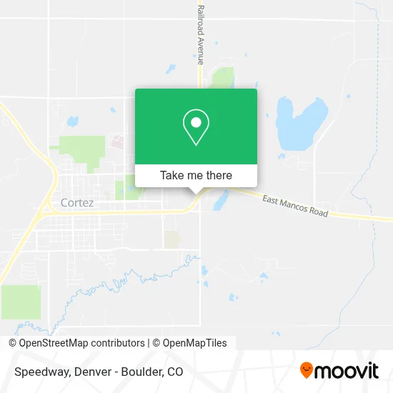 Speedway map