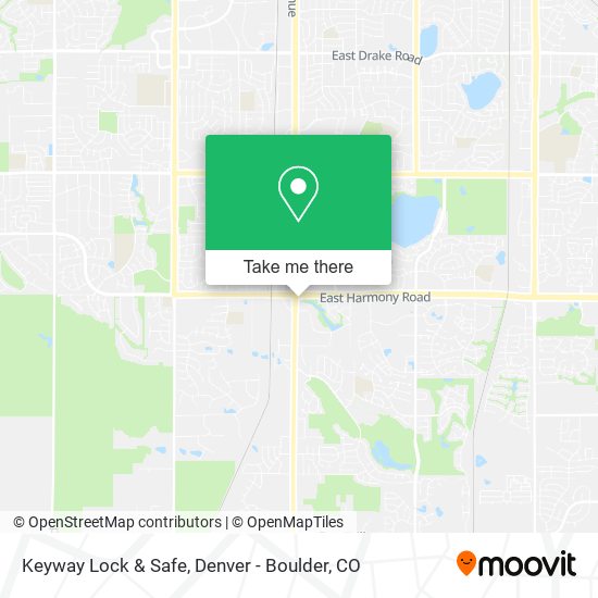 Keyway Lock & Safe map