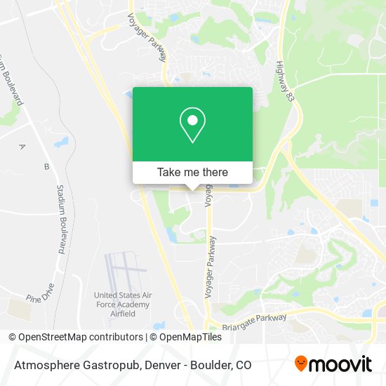 Atmosphere Gastropub map
