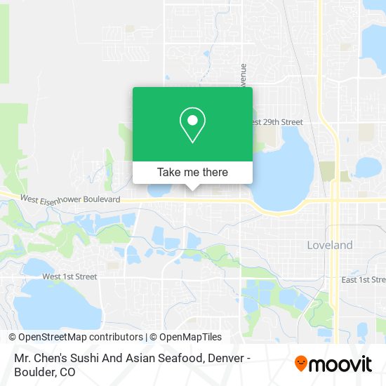 Mr. Chen's Sushi And Asian Seafood map