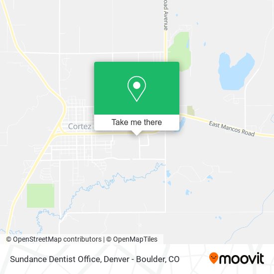 Mapa de Sundance Dentist Office