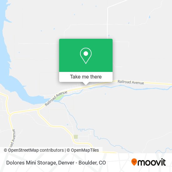 Dolores Mini Storage map