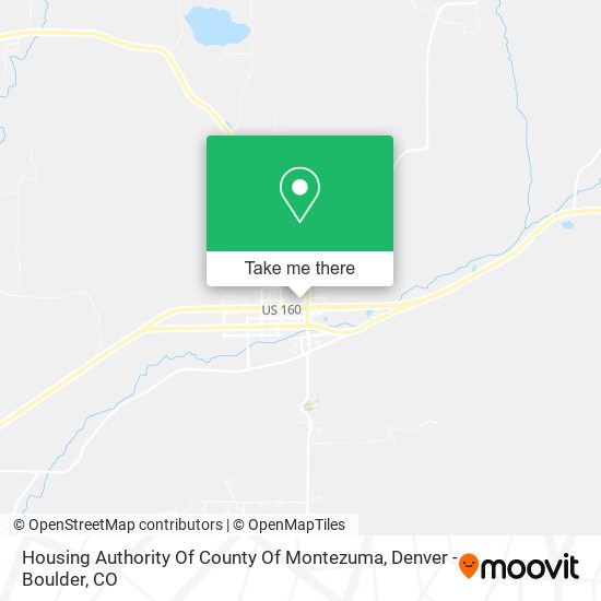 Housing Authority Of County Of Montezuma map