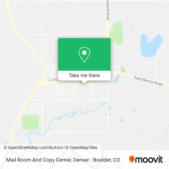 Mail Room And Copy Center map