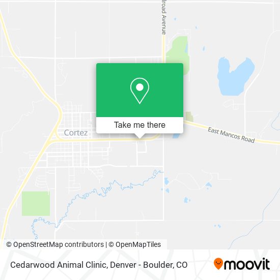 Cedarwood Animal Clinic map