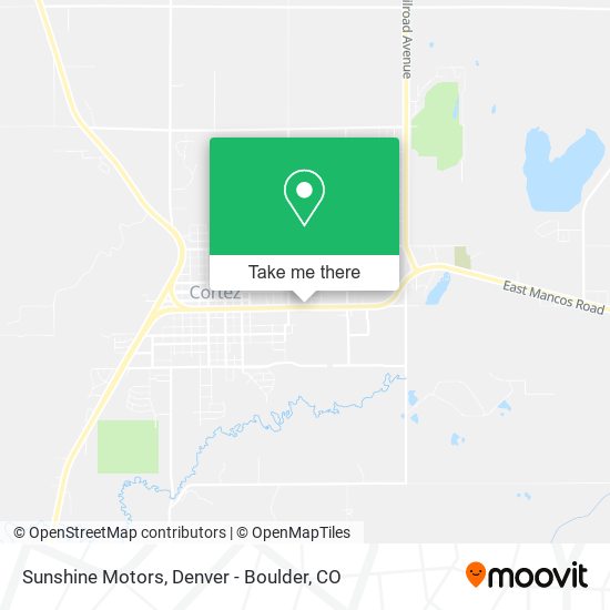 Sunshine Motors map