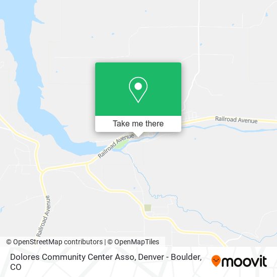Dolores Community Center Asso map