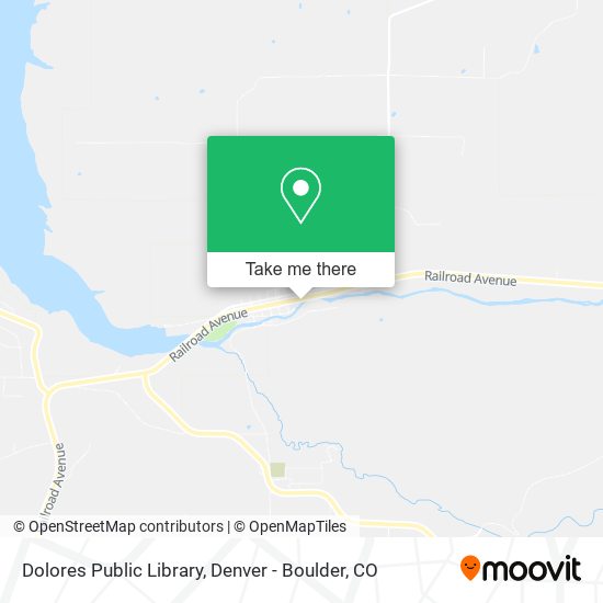 Dolores Public Library map