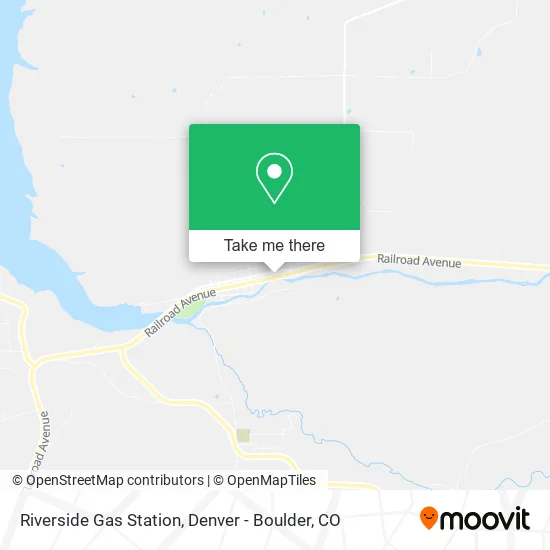Riverside Gas Station map