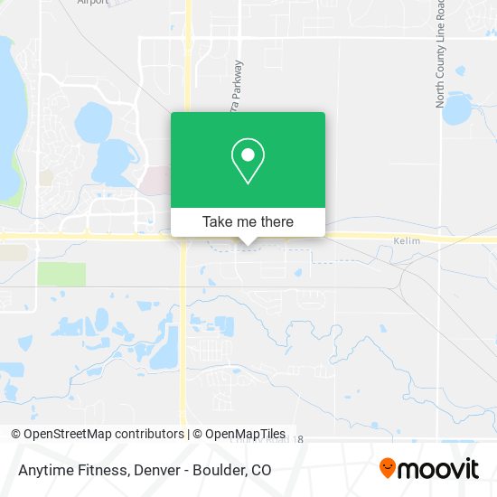 Anytime Fitness map