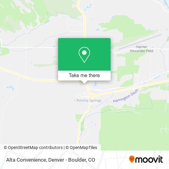 Alta Convenience map