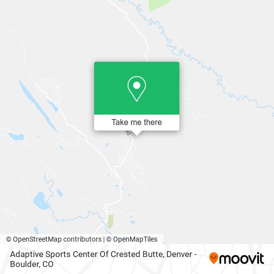 Mapa de Adaptive Sports Center Of Crested Butte