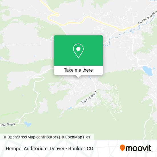 Hempel Auditorium map