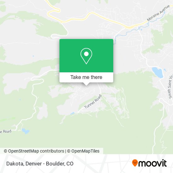 Mapa de Dakota