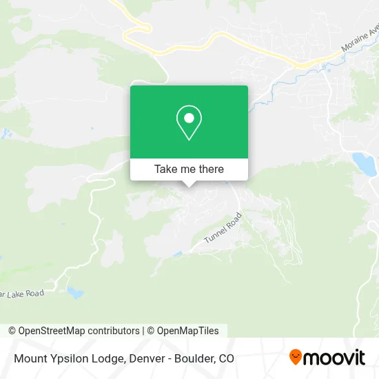 Mount Ypsilon Lodge map