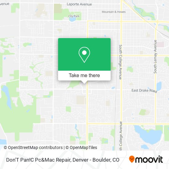 Don'T Pan!C Pc&Mac Repair map