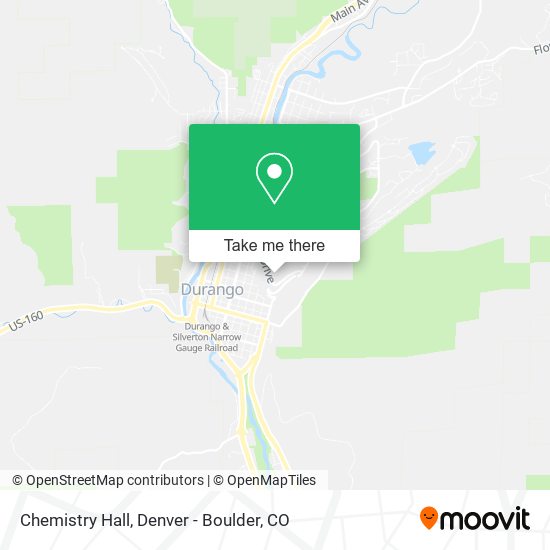 Chemistry Hall map