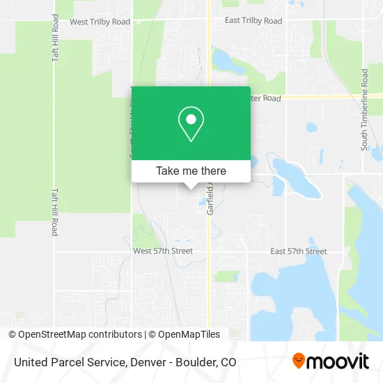 United Parcel Service map