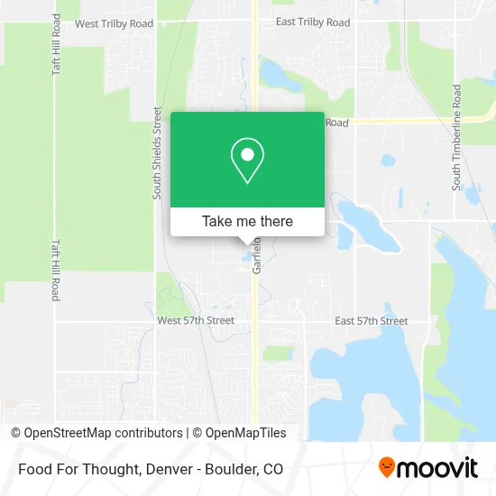 Food For Thought map