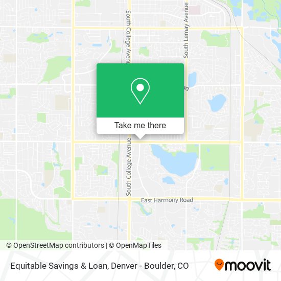 Mapa de Equitable Savings & Loan