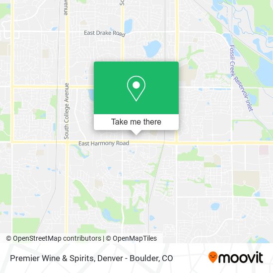 Premier Wine & Spirits map