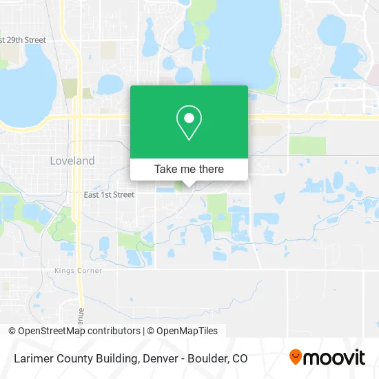 Larimer County Building map