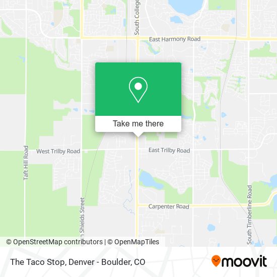 Mapa de The Taco Stop