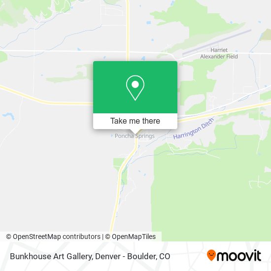 Bunkhouse Art Gallery map