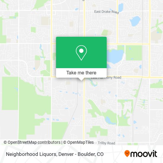Neighborhood Liquors map
