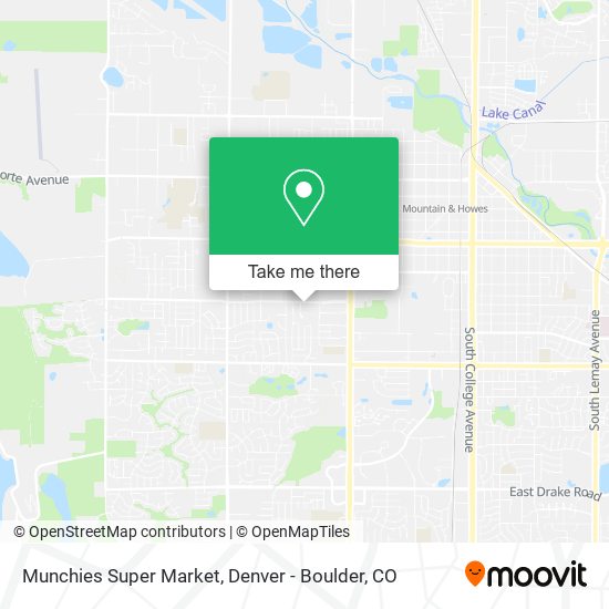 Munchies Super Market map
