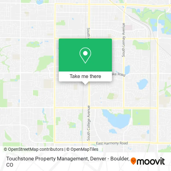 Touchstone Property Management map