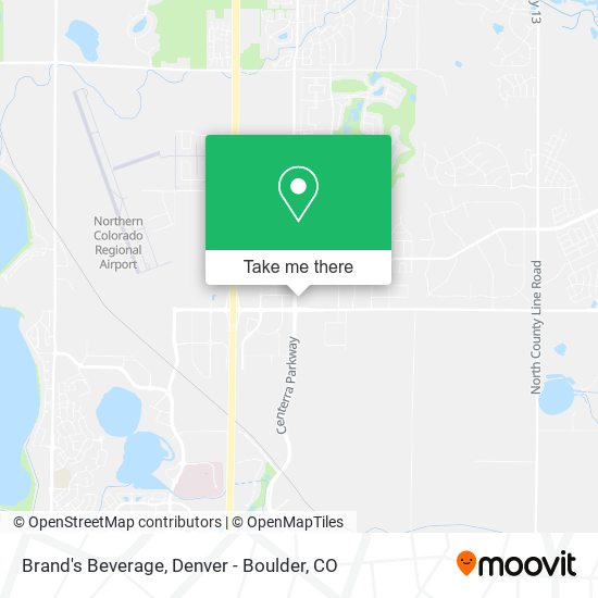 Mapa de Brand's Beverage