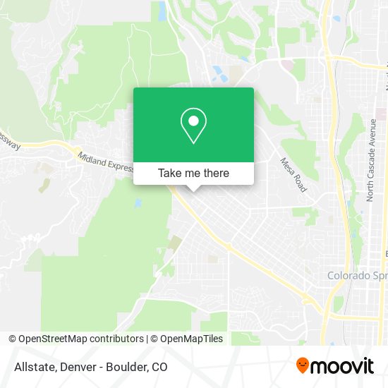 Mapa de Allstate
