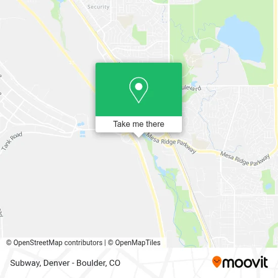 Subway map