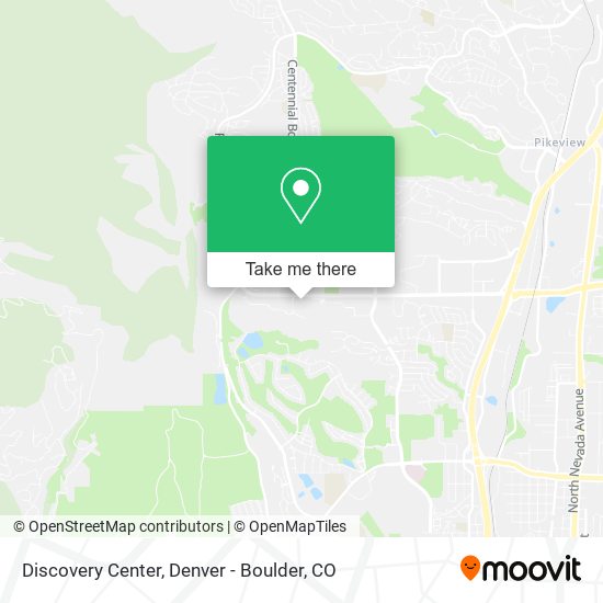 Discovery Center map