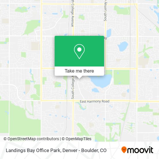 Landings Bay Office Park map