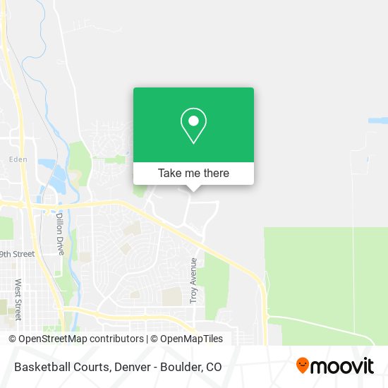 Mapa de Basketball Courts