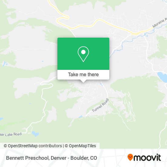 Bennett Preschool map