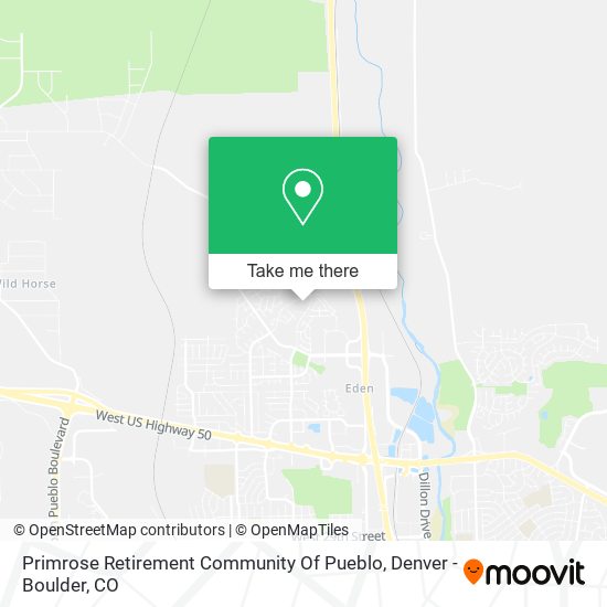 Primrose Retirement Community Of Pueblo map
