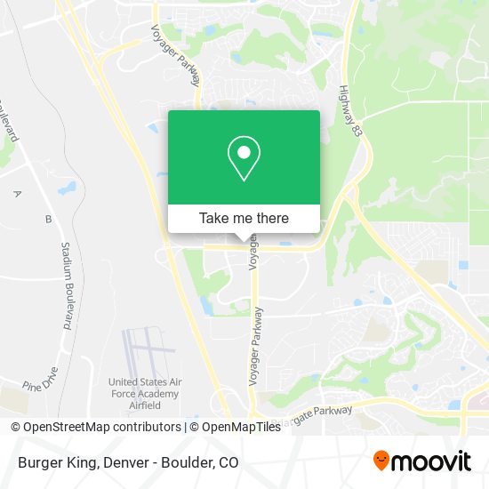 Mapa de Burger King