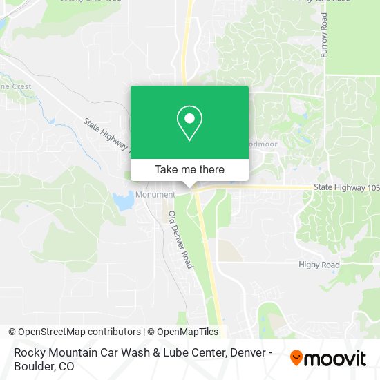 Mapa de Rocky Mountain Car Wash & Lube Center