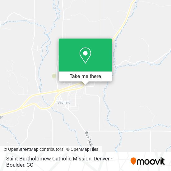 Saint Bartholomew Catholic Mission map
