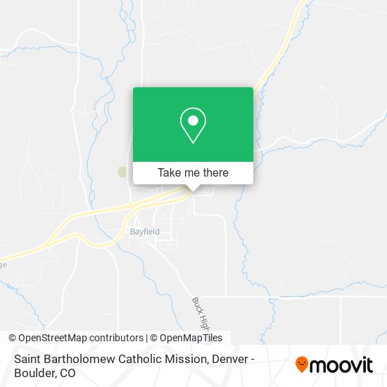 Mapa de Saint Bartholomew Catholic Mission