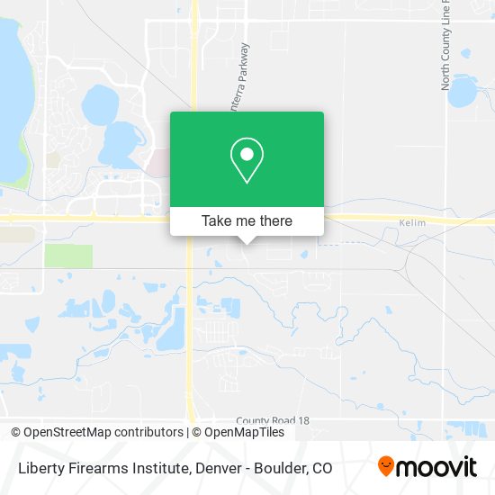 Mapa de Liberty Firearms Institute