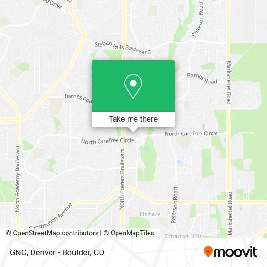 Gnc map