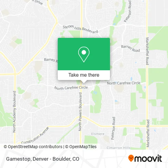 Gamestop map