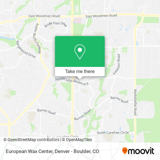 European Wax Center map