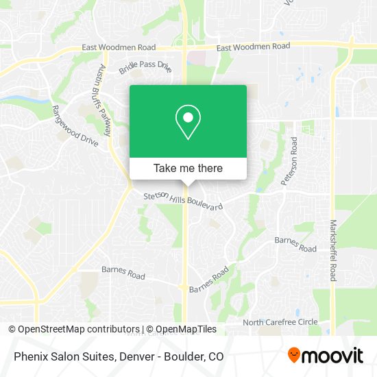 Phenix Salon Suites map