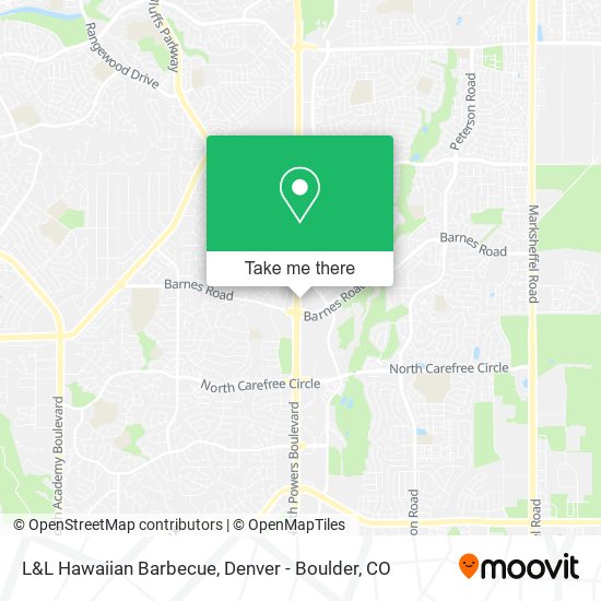 L&L Hawaiian Barbecue map